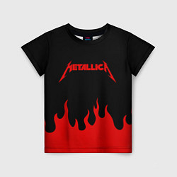 Футболка детская METALLICA, цвет: 3D-принт