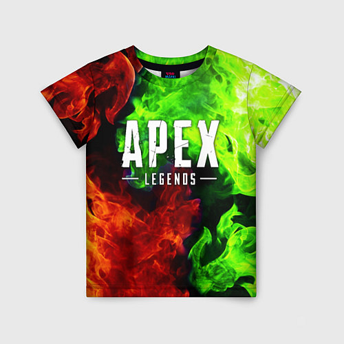 Детская футболка APEX LEGENDS / 3D-принт – фото 1