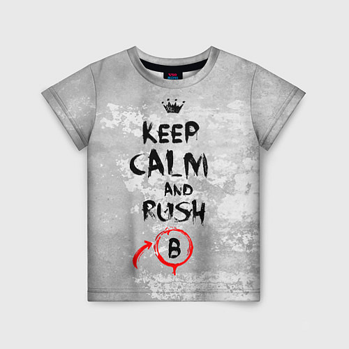 Детская футболка Rush B / 3D-принт – фото 1