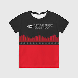 Футболка детская ASOT Let The Music Guide You, цвет: 3D-принт