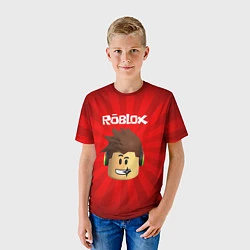 Футболка детская ROBLOX, цвет: 3D-принт — фото 2