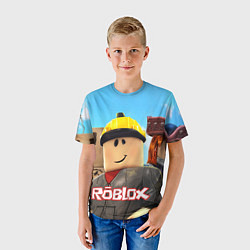 Футболка детская ROBLOX, цвет: 3D-принт — фото 2