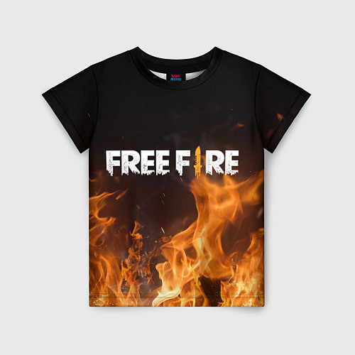 Детская футболка FREE FIRE / 3D-принт – фото 1