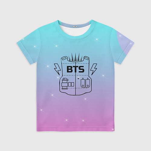 Детская футболка BTS / 3D-принт – фото 1