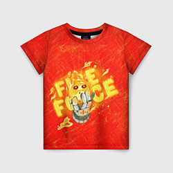 Футболка детская Fire Force, цвет: 3D-принт