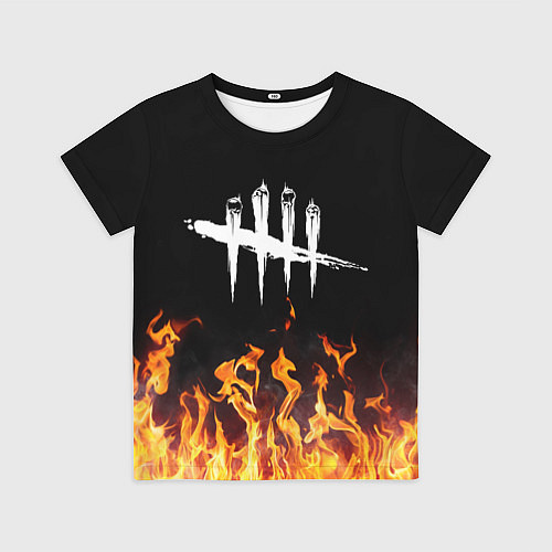 Детская футболка DEAD BY DAYLIGHT / 3D-принт – фото 1