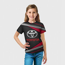Футболка детская TOYOTA, цвет: 3D-принт — фото 2