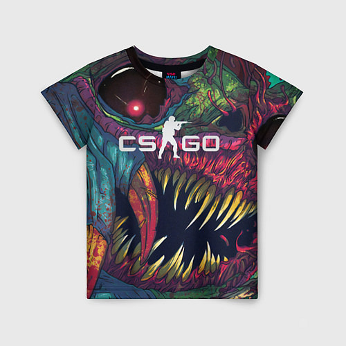 Детская футболка CS GO Hyper Beast / 3D-принт – фото 1