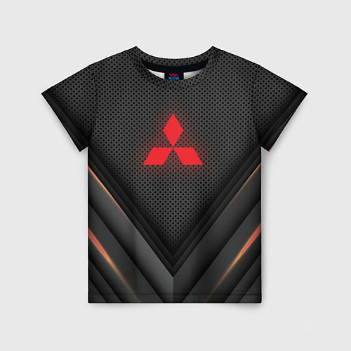 Детская футболка MITSUBISHI / 3D-принт – фото 1