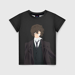 Футболка детская Osamu Dazai, цвет: 3D-принт