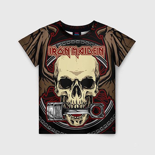 Детская футболка Iron Maiden / 3D-принт – фото 1