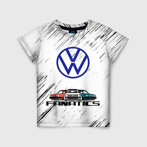 Детская футболка Volkswagen / 3D-принт – фото 1