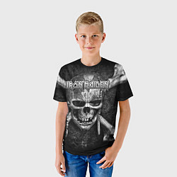 Футболка детская Iron Maiden, цвет: 3D-принт — фото 2