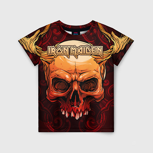 Детская футболка Iron Maiden / 3D-принт – фото 1