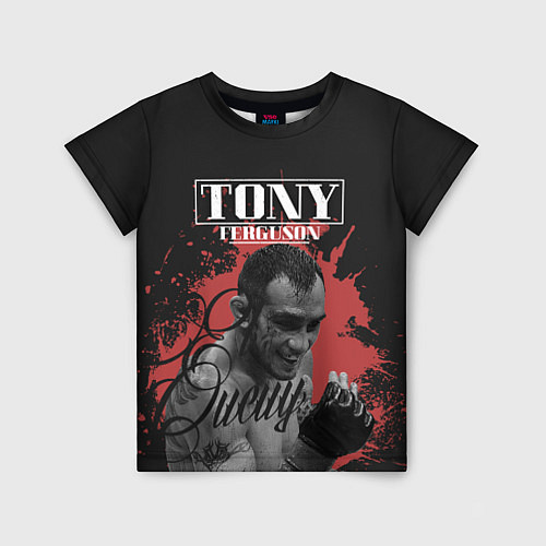 Детская футболка Tony Ferguson / 3D-принт – фото 1