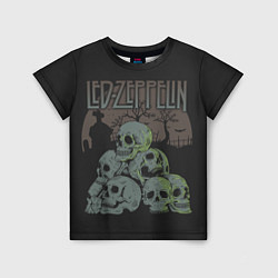 Футболка детская Led Zeppelin, цвет: 3D-принт