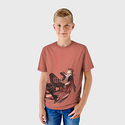 Футболка детская Чуя Накахара, цвет: 3D-принт — фото 2