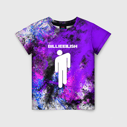 Детская футболка BILLIE ELLISH / 3D-принт – фото 1