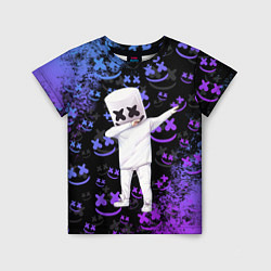 Футболка детская Marshmello, цвет: 3D-принт