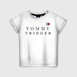 Футболка детская Tommy Hilfiger , Tommy trigger, цвет: 3D-принт