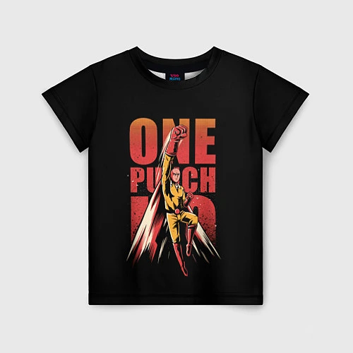 Детская футболка ONE-PUNCH MAN / 3D-принт – фото 1