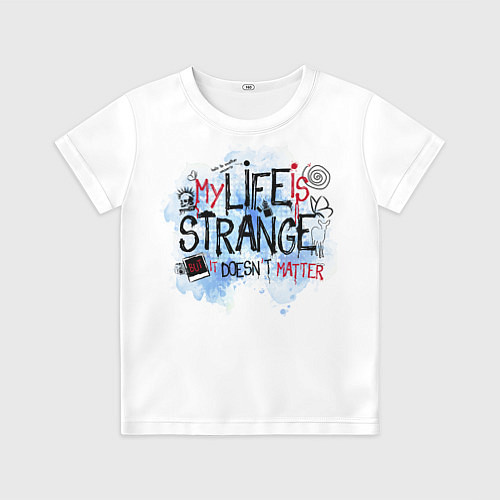 Детская футболка LIFE IS STRANGE / 3D-принт – фото 1