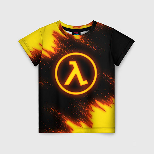 Детская футболка HALF-LIFE / 3D-принт – фото 1