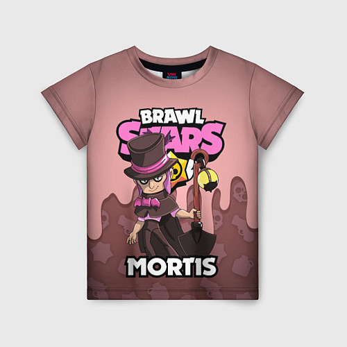 Детская футболка BRAWL STARS MORTIS / 3D-принт – фото 1