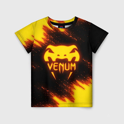 Детская футболка VENUM / 3D-принт – фото 1