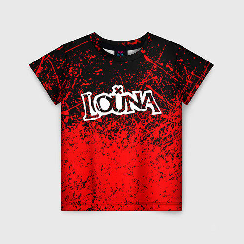 Детская футболка Louna / 3D-принт – фото 1