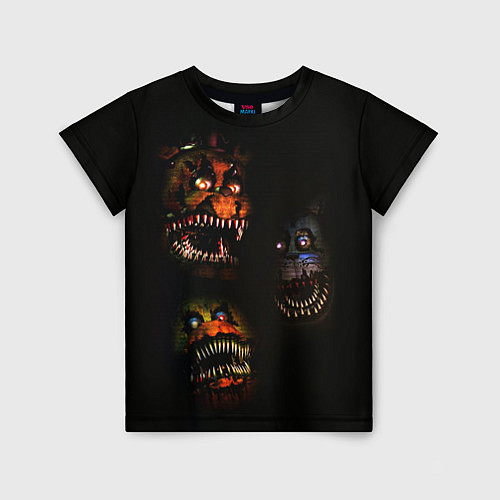 Детская футболка Five Nights At Freddy's / 3D-принт – фото 1