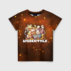 Футболка детская UNDERTALE, цвет: 3D-принт