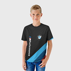 Футболка детская BMW M PERFORMANCE, цвет: 3D-принт — фото 2