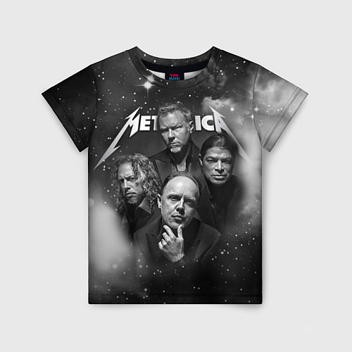 Детская футболка Metallica / 3D-принт – фото 1