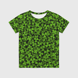 Футболка детская Клевер, цвет: 3D-принт