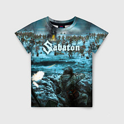 Футболка детская Sabaton, цвет: 3D-принт