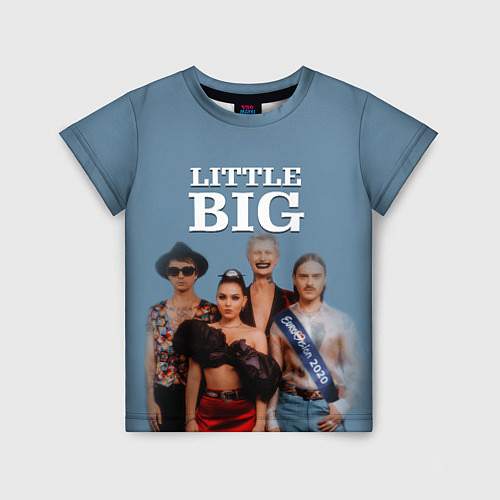 Детская футболка Little Big / 3D-принт – фото 1