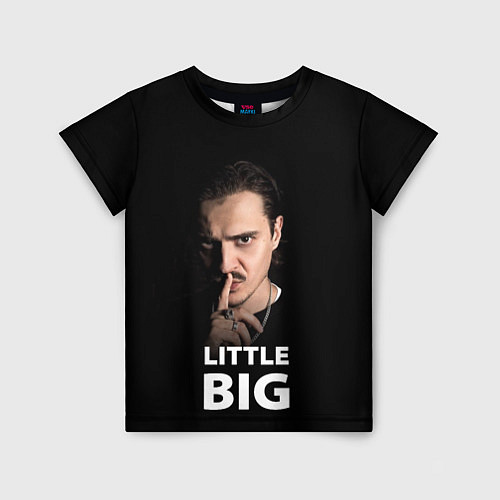 Детская футболка Little Big: Илья Прусикин / 3D-принт – фото 1