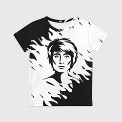 Футболка детская Zемфира спина, цвет: 3D-принт