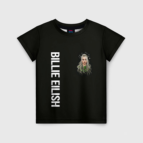 Детская футболка BILLIE EILISH / 3D-принт – фото 1