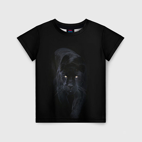 Детская футболка Пантера / 3D-принт – фото 1
