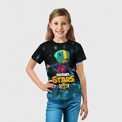 Футболка детская Leon Messi Brawl Stars, цвет: 3D-принт — фото 2