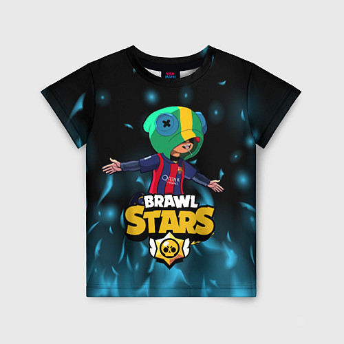 Детская футболка Leon Messi Brawl Stars / 3D-принт – фото 1