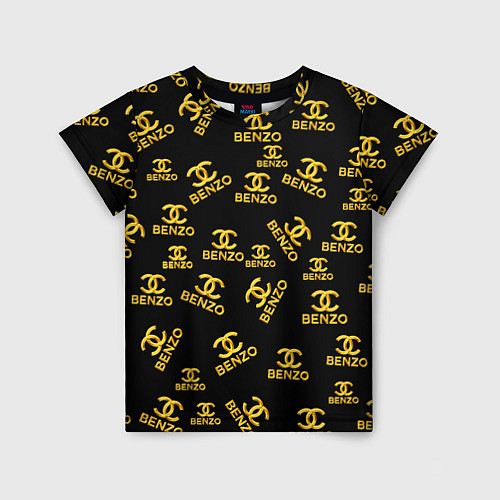 Детская футболка Benzo Gang - Big Baby Tape / 3D-принт – фото 1