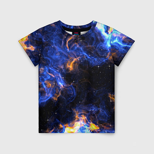 Детская футболка Космос / 3D-принт – фото 1