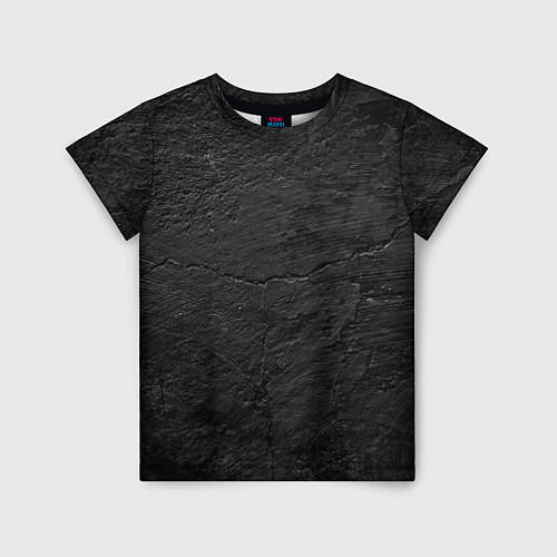 Детская футболка BLACK GRUNGE / 3D-принт – фото 1