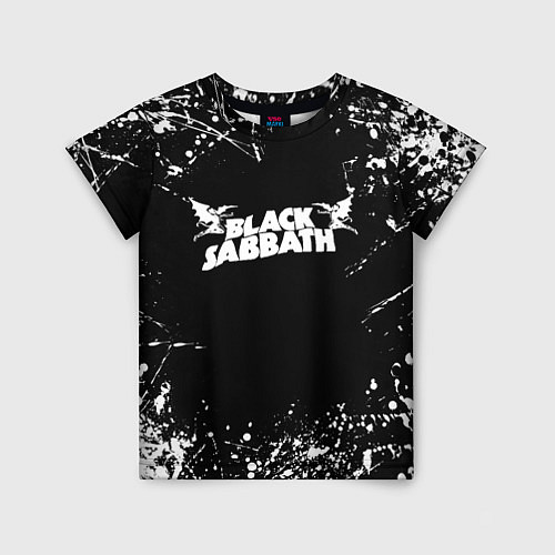 Детская футболка Black Sabbath / 3D-принт – фото 1