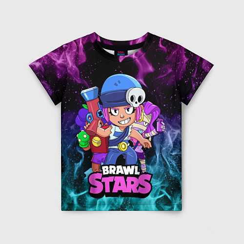 Детская футболка BRAWL STARS PENNY, / 3D-принт – фото 1