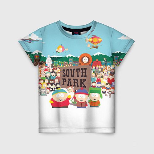 Детская футболка Южный Парк / 3D-принт – фото 1