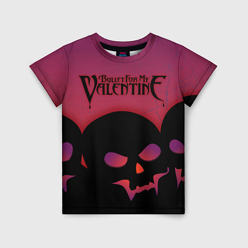 Детская футболка Bullet For My Valentine / 3D-принт – фото 1